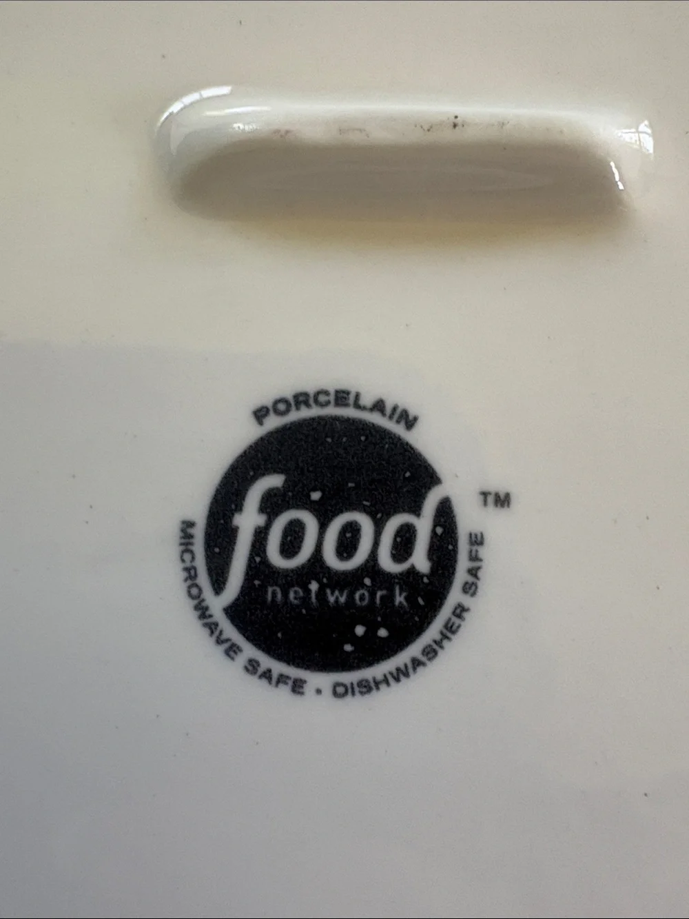 Porcelain White Square Dinner Plate Set Food Network